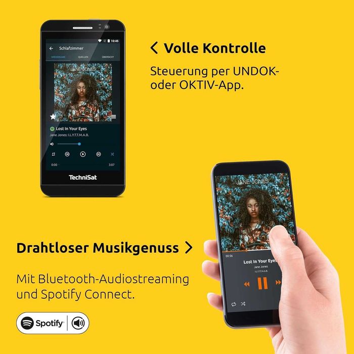 Radio sieciowe DAB+, FM, internetowe TechniSat Digitradio 10 IR