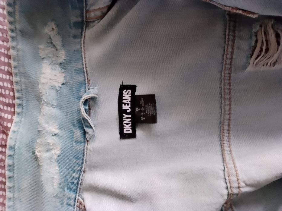 DKNY jeans джинсовая куртка  L