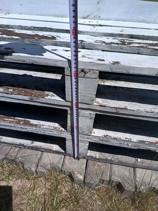 Ławki ogrodowe z palet