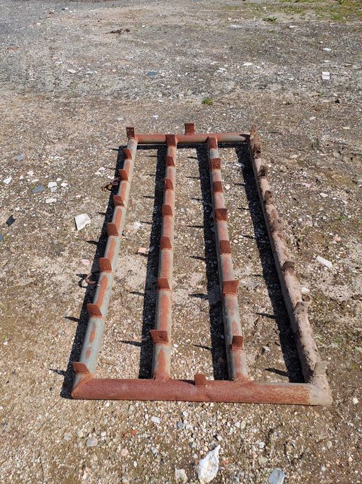 Grade para tapar sementes