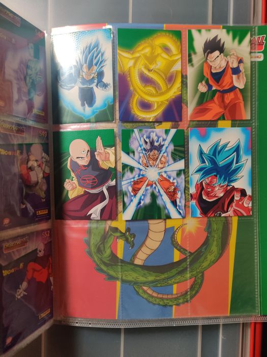 Coleção de cartas completa Dragon Ball Universal