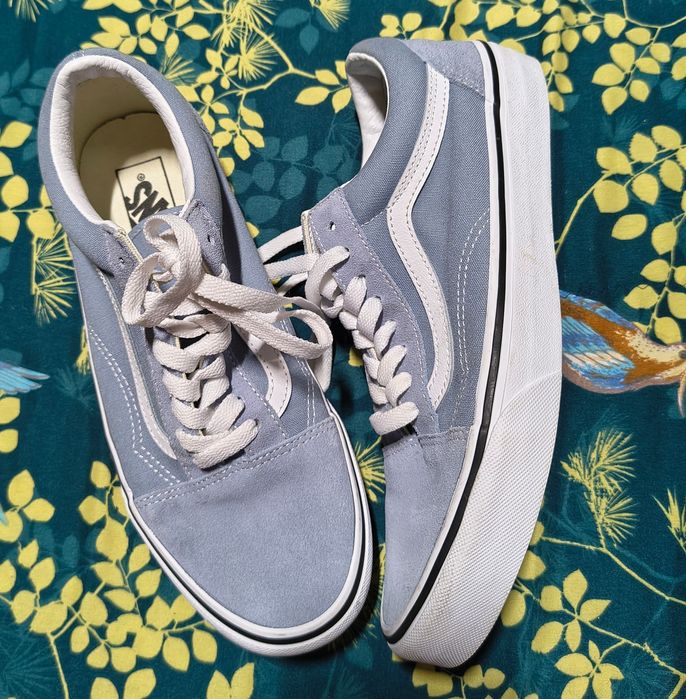 Buty/trampki Vans kolor dusty blue roz. 41