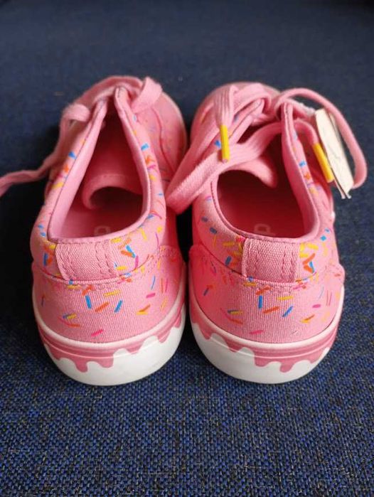 NOWE trampki Cropp donut różowe 36