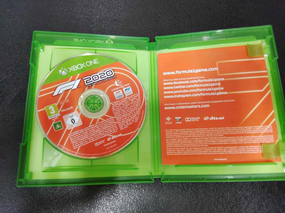 F1 2020 Xbox One Polska okładka