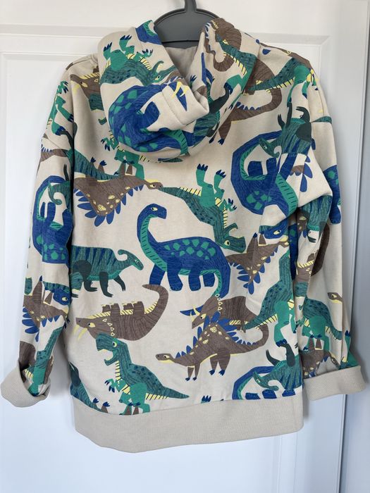 Bluza w dinozaury 128 chlopiec wisoenna