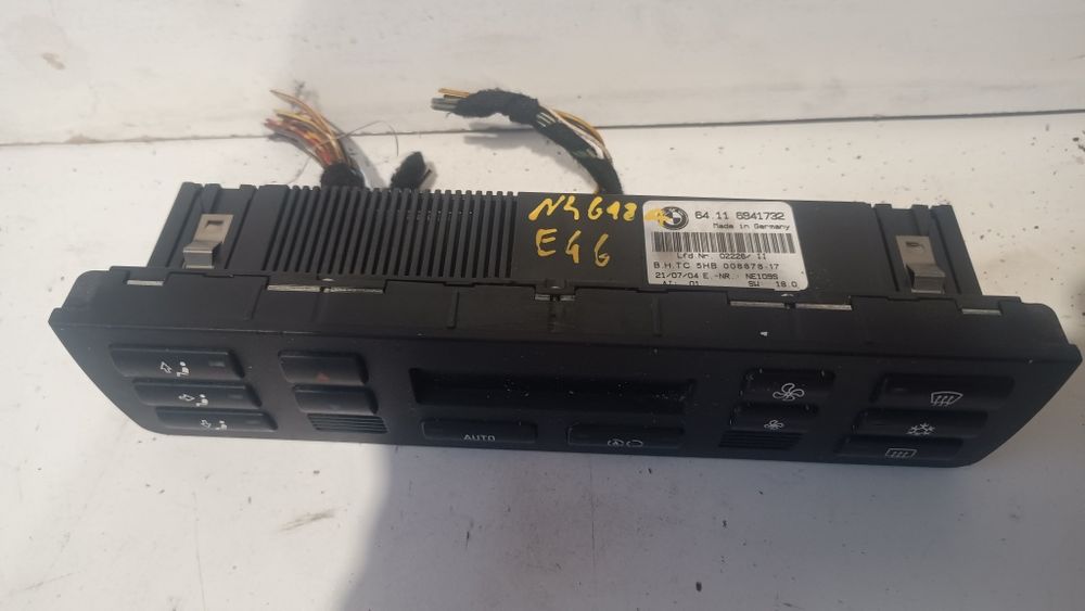 BMW E46 lift panel klimatyzacji klimy wtyczki kostki