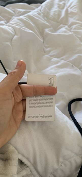 Cartão oferta inditex com 100€