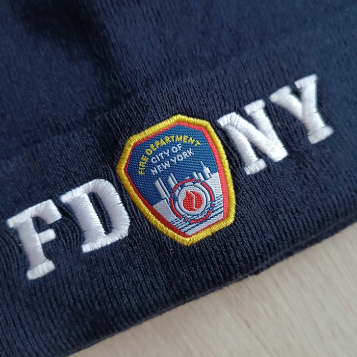 Шапка FDNY, Пожежна служба Нью Йорка, 54-56 см. Оригінал