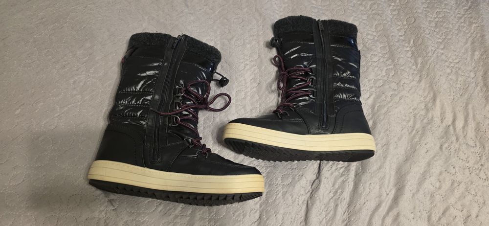 Śniegowce damskie Tom Tailor czerne