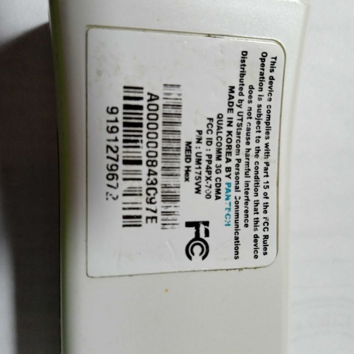 3G CDMA модем Pantech UM175VW