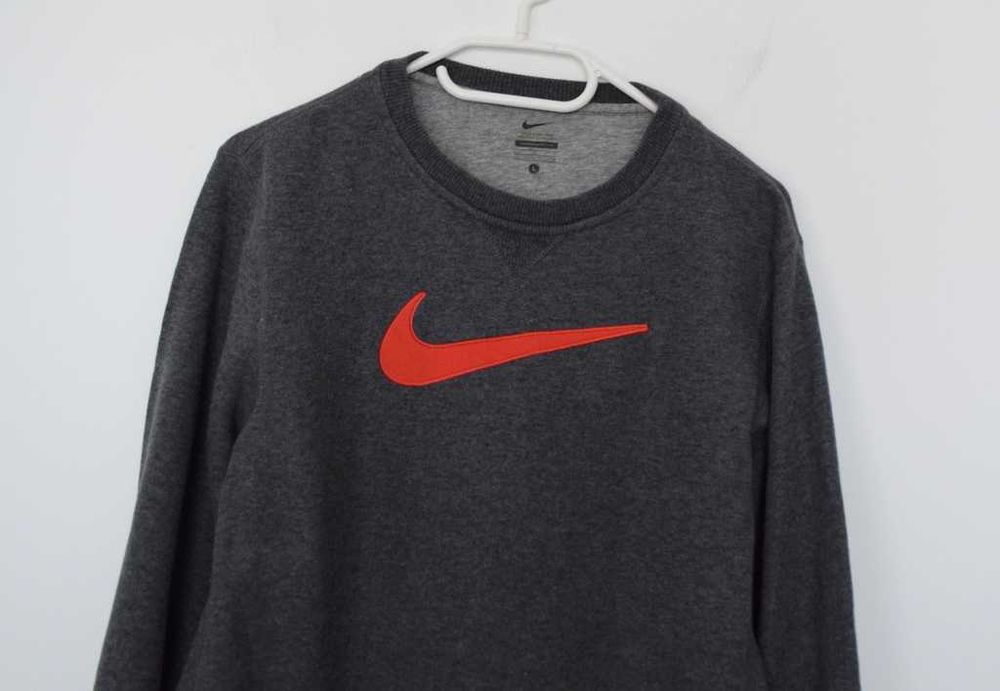 Nike szara bluza chłopięca 152 - 158 r. 12 / 13 logowana