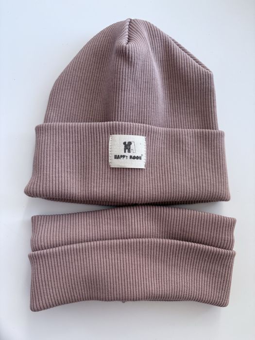 Комплект шапочка та снуд