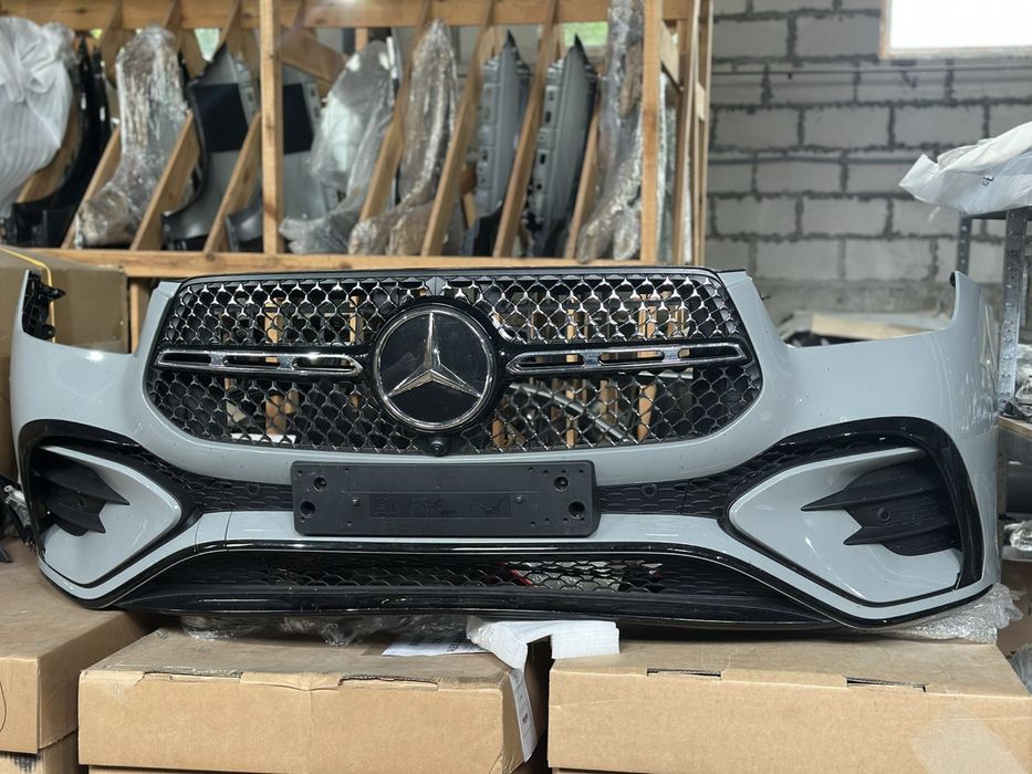 бампер фары Мерседес GLE 167 AMG GLS X 167 рест рестайл 2023 оригинал