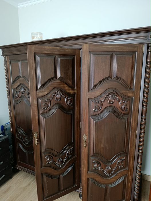 Conjunto mobilia de sala antiga