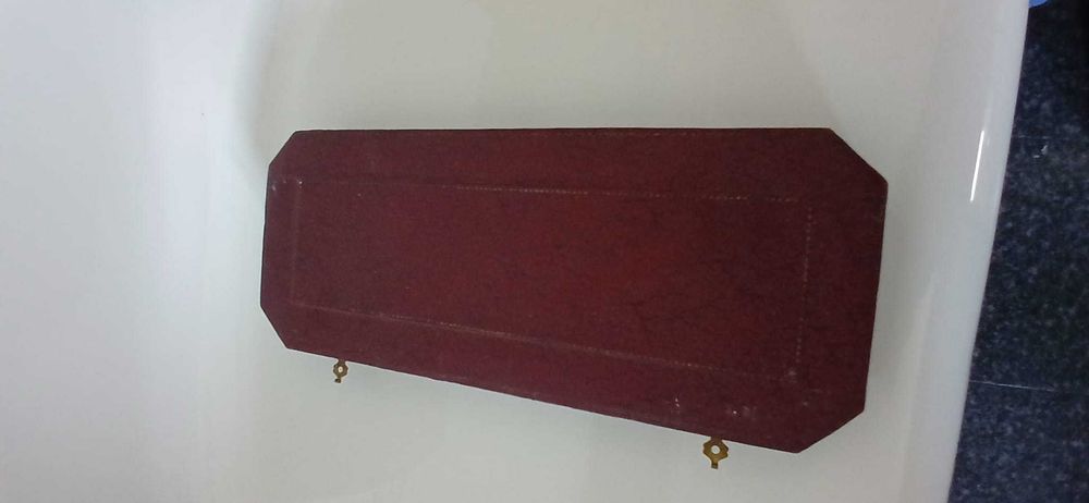 Conjunto em prata faca e garfo para trinchar