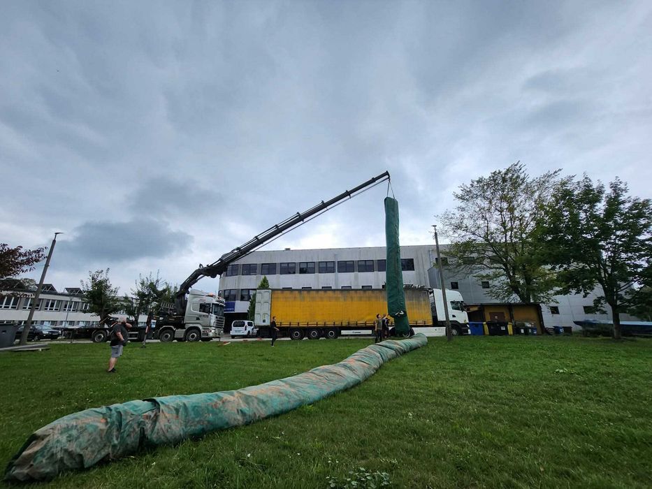 Usługa HDS 20 ton, wysieg 20-35m,usługi transportowe, HDS Transport,Transport maszyn