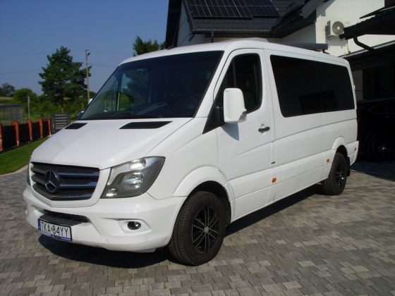 Mercedes-Benz Sprinter Sprowadzony Szwajcaria bardzo mało eksploatowany 9 osób
