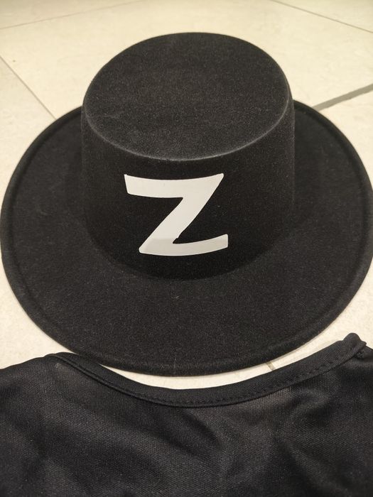 Fato de carnaval criança Zorro 3/4 anos
