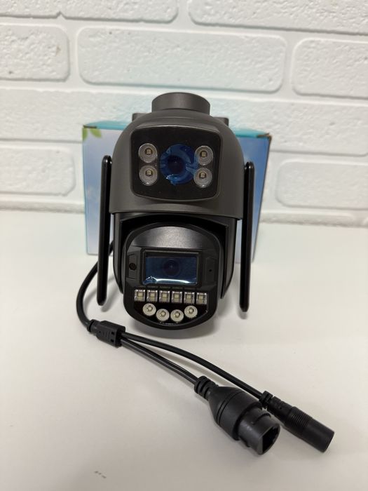 Зовнішня камера відеоспостереження 10мп A20Н подвійна камера O-Kam Pro