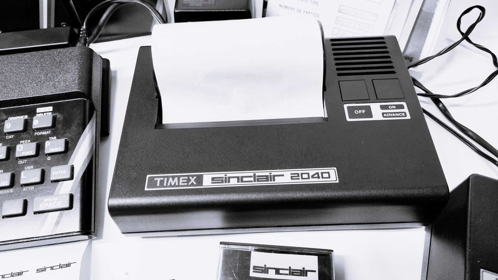 TIMEX Sinclair Model 2040 Printer – Complete in Original Box64738417629443123