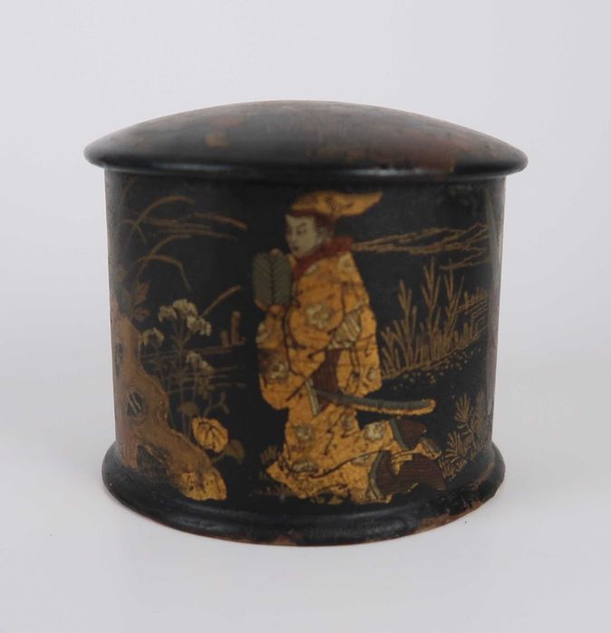 Caixa japonesa Papier Machè Séc. XIX (ref. 2)
