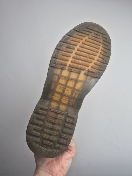 Botki dr Martens 42 zielone skórzane