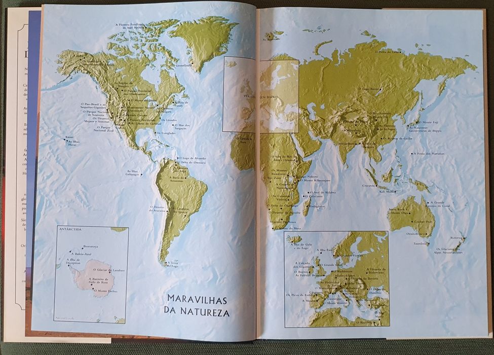 Livro "Maravilhas da Natureza"
