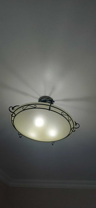 Candeiros sala e corredor 9 unidades