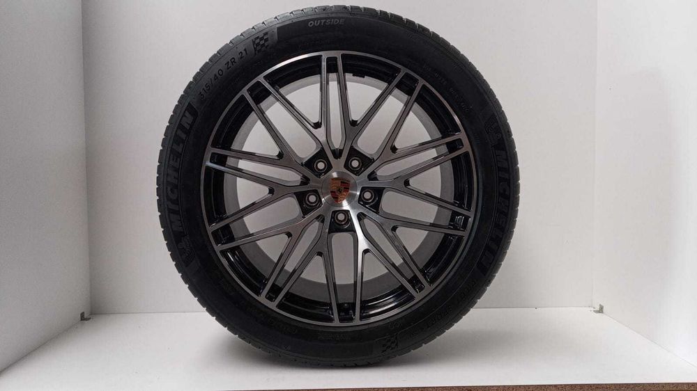 Conjunto 4 jantes "21" 5x130 e pneus Porsche Cayenne (JROEKCAYENNE_215X130)