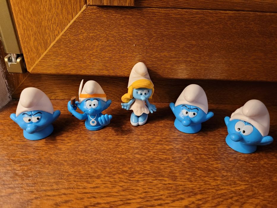 SMERFY - figurki.