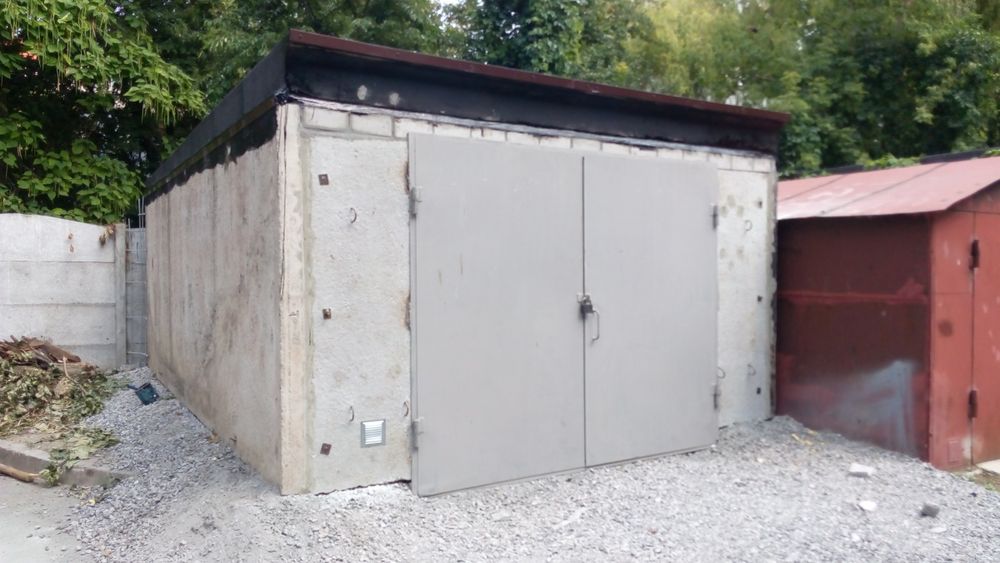 Металлический гараж разборной