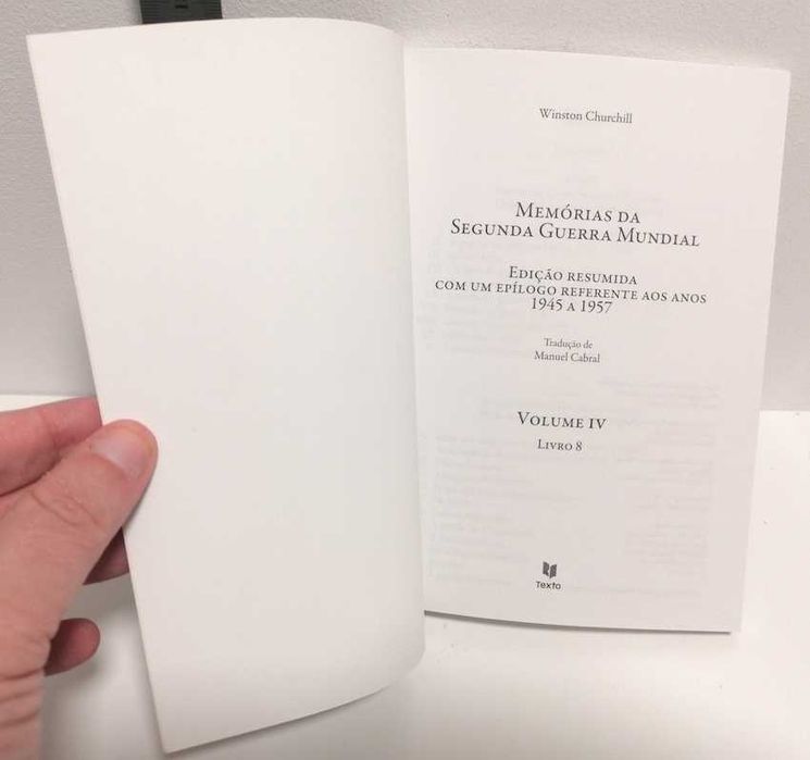 Memórias da Segunda Guerra Mundial, de Winston Churchill (Vol. IV-Livro 8)