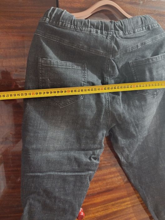 Джинсы моднявые стрейч батал