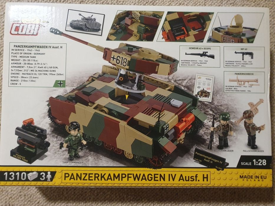 Cobi Panzer IV Limited Edition