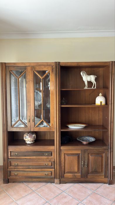 Estante madeira modular