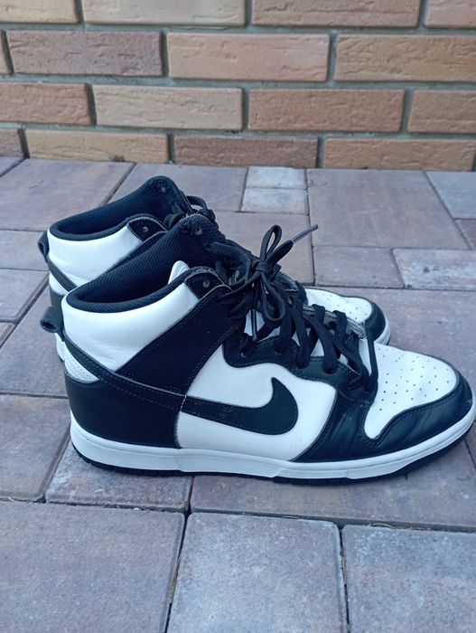 Nike Dunk high.Nike Panda.Wysokie.Rozm.44.