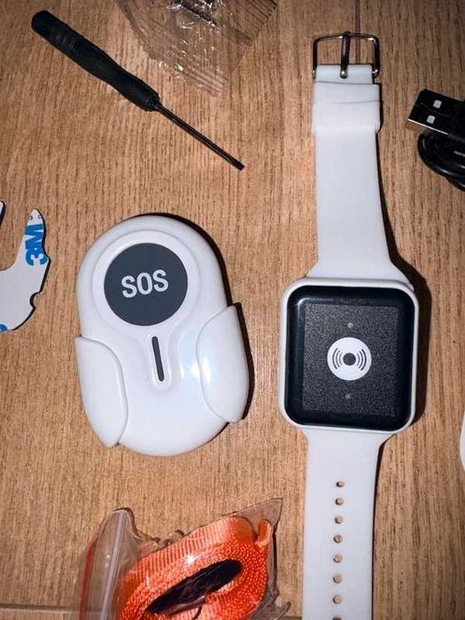 smartwatch dla seniora z przyciskiem sos