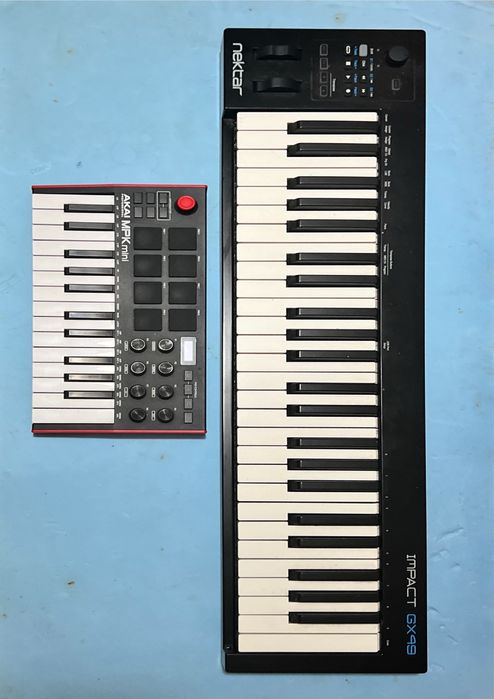 AKAI MPK mini + Nektar Impact GX49 bundle