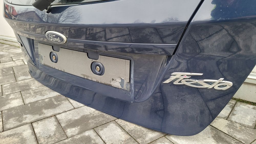ford fiesta mk7 08-17 3d 5d klapa bagażnika kod koloru E9