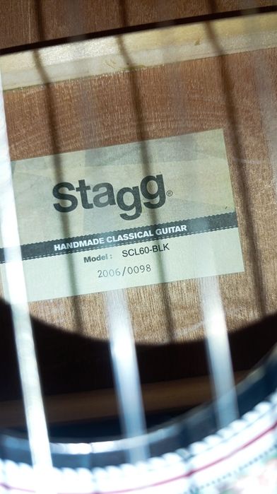 Gitara Klasyczna Stagg SCL60-BLK