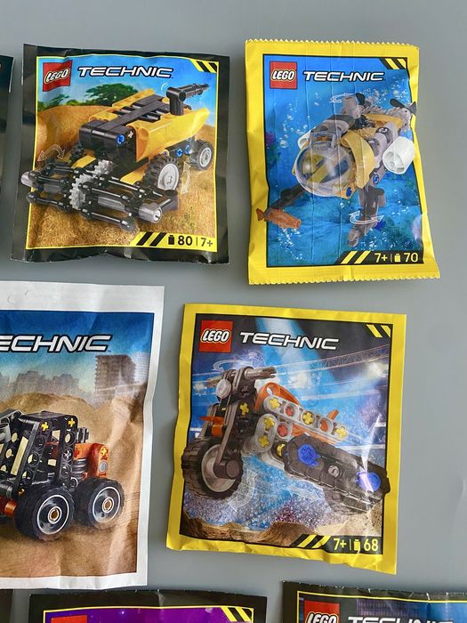 LEGO TECHNIC 412401, 30710, 412505, 412502, 412506, 412504