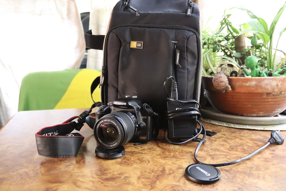 Câmera Canon 450d
