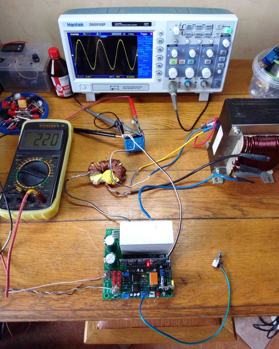 Плата інвертора чистий синус на  48V, (24V)  1800 Ватт