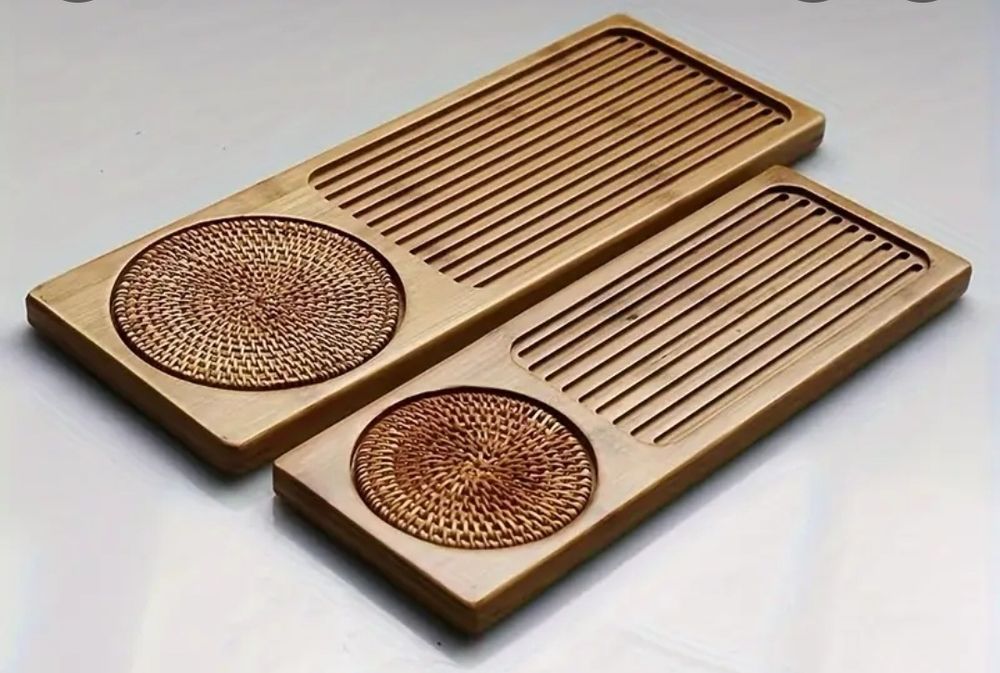 Чабань чайна дошка бамбук для чайної церемонії на суху