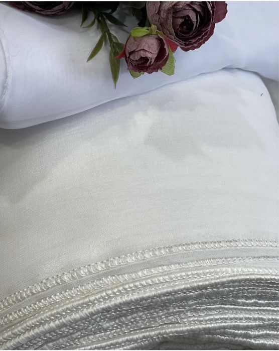 Тюль,штора лен батіст.