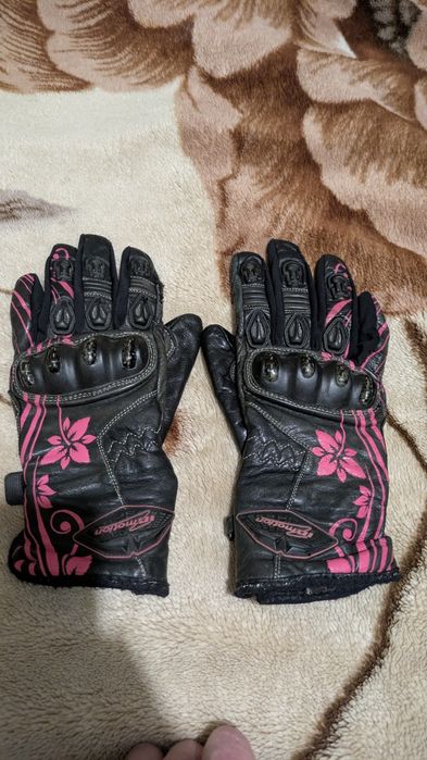 Мужские и женские Мото перчатки. Рукавицы удлиненные Padana Оригинал