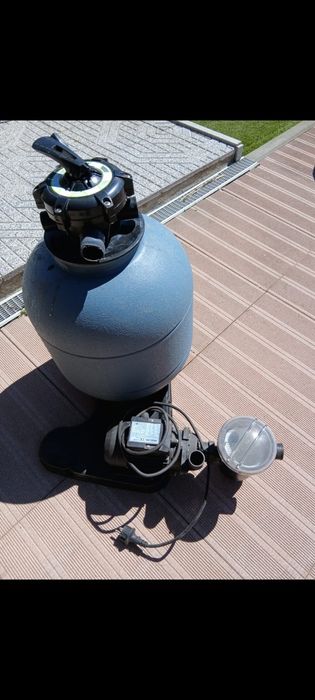 Motor e filtro piscina