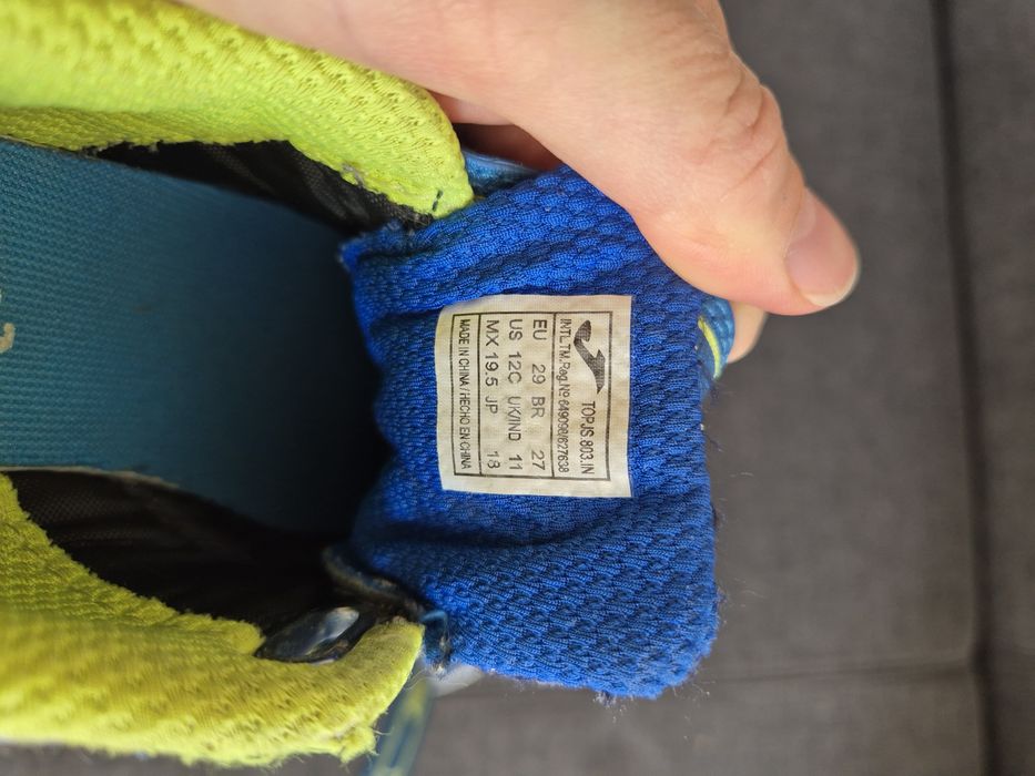 Футзалки joma, розмір 29, 17.5 см