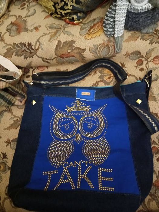 Torebk i nerki damska dżins