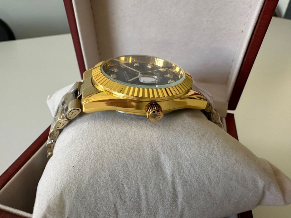 Relógio Rolex Datejust Oyster Perpetual 39mm Dourado Novo